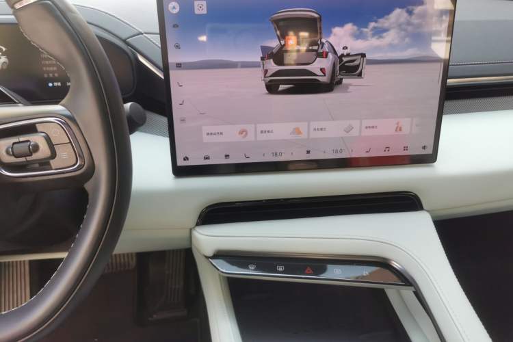 Used Zeekr 001 2024 WE Edition 100 kWh Rear-Drive Audio And AC Panel