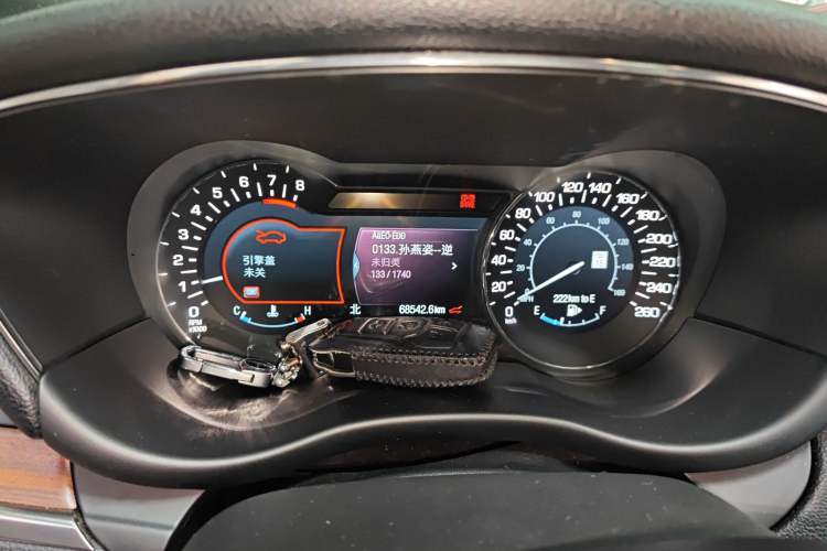 Used Lincoln MKC 2014 2.0T Two-Wheel-Drive Luxury Edition Instrument Cluster