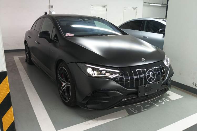 Used Mercedes-Benz EQE AMG 2023 AMG EQE 53 4MATIC+ Front Right 45 Deg