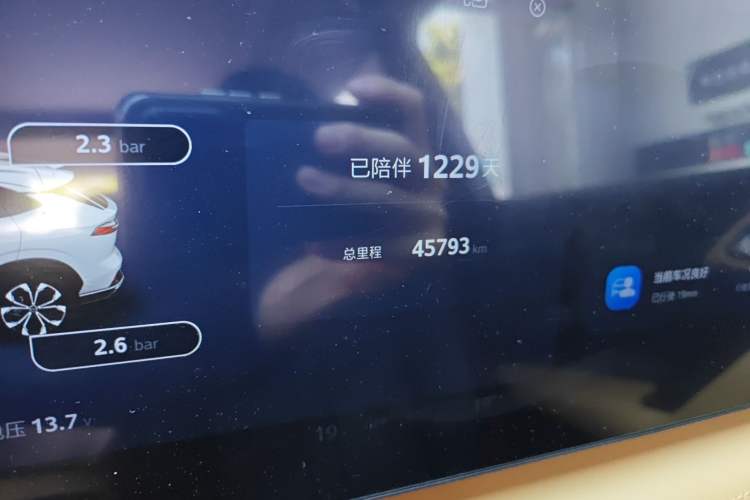 Used Roewe RX5 New Energy 2023 eRX5 Super Hybrid Prestige Edition Odometer Close Up