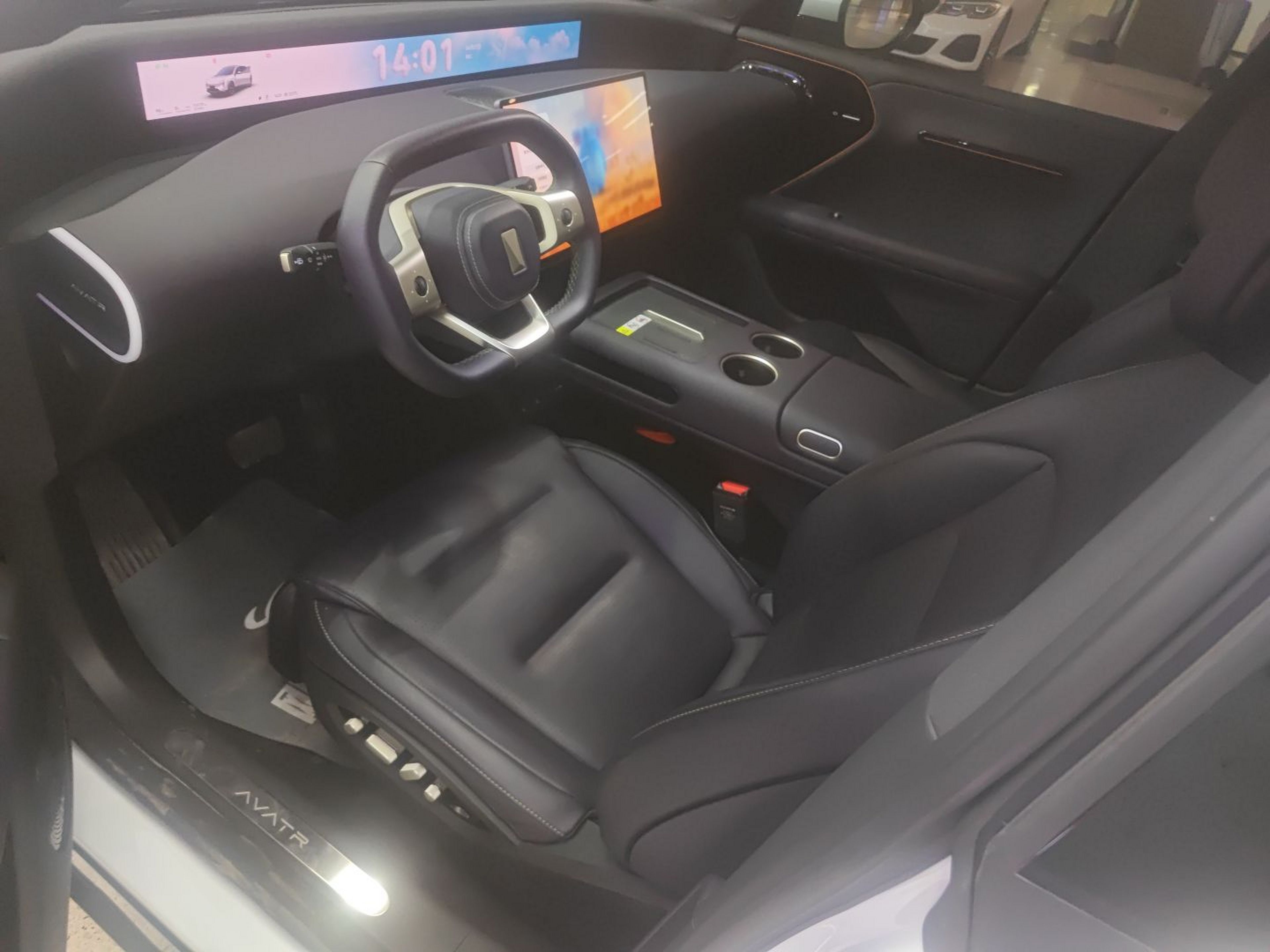 Avant de la voiture