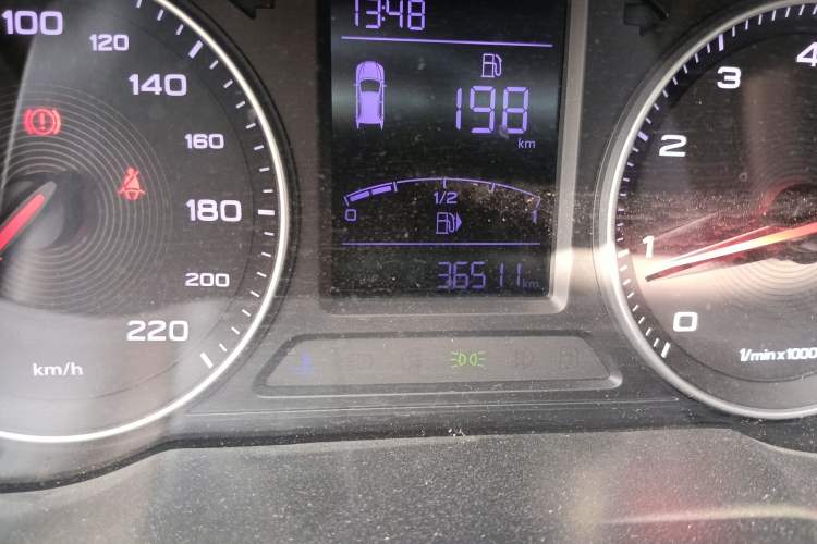 Used MG ZS 2019 1.5L Manual Global Comfort Edition China VI Standard Odometer Close Up