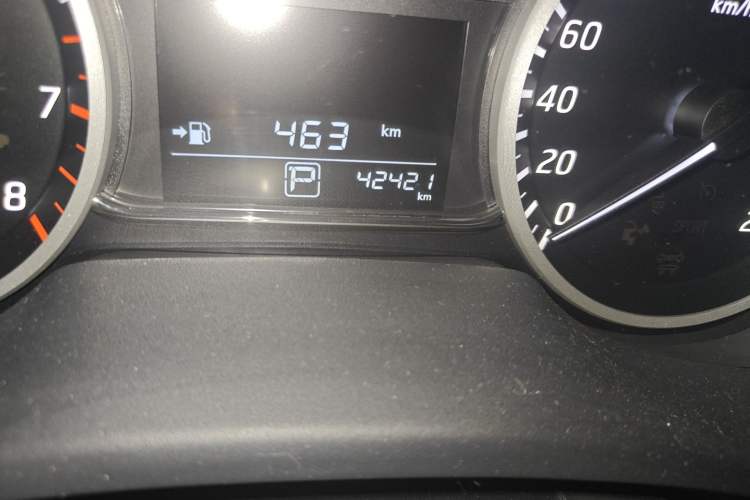 Used Nissan Sylphy 2022 Classic 1.6XE CVT Comfort Edition Odometer Close Up