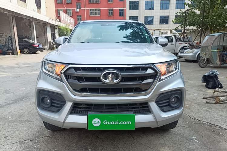 Used Great Wall Wingle 7 2019 2.0T Diesel Two-Wheel Drive Elite Version China VI Standard Big Double Cabin GW4D20M Front