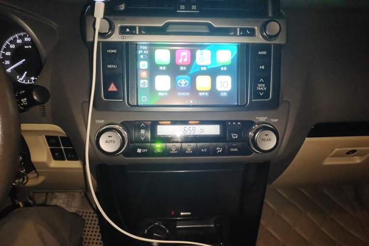 Used Toyota Prado 2014 2.7L Middle East Version Parallel Import Audio And AC Panel