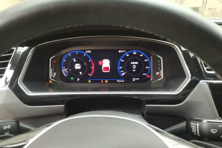 Used Volkswagen Tiguan L 2019 330TSI Automatic Two-Wheel Drive Smart Luxury Version China VI Standard Instrument Cluster