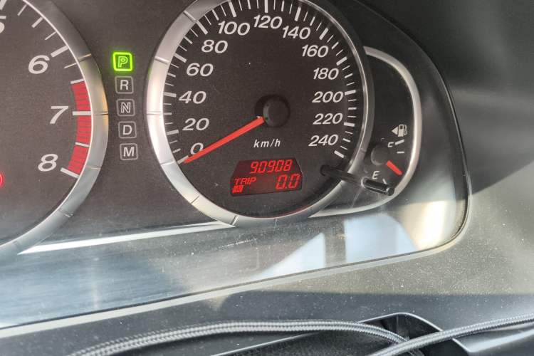 Used Mazda 6 2015 2.0L Automatic Fashion Edition Odometer Close Up