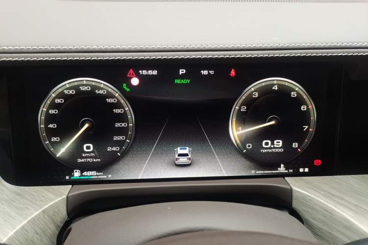 Used Tank 500 2023 3.0T Sport Edition Realm-Setting 5-Seater Instrument Cluster