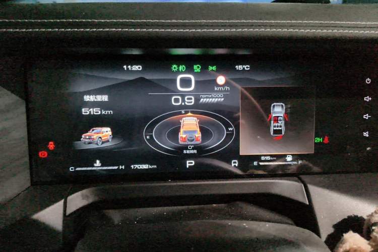 Used Tank 300 2024 2.0T Conqueror Instrument Cluster