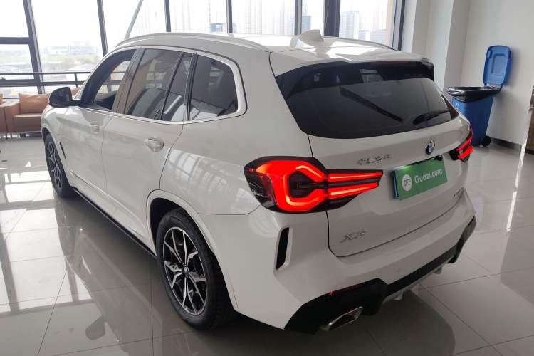 Used BMW X3 2022 Restyled xDrive25i M Sport Package Rear Left 45 Deg