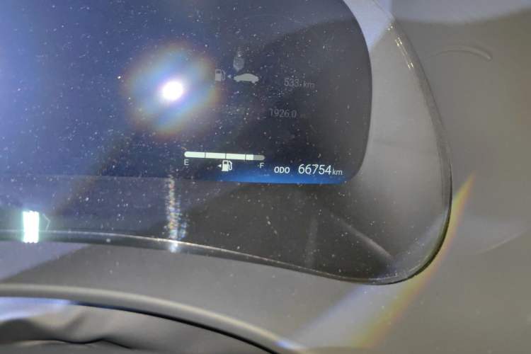 Used Toyota Crown Kluger 2022 2.5L HEV Four-Wheel Drive Premium Edition Odometer Close Up