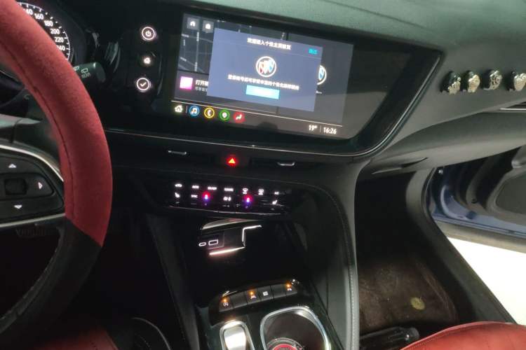 Used Buick Envision 2023 Encore S 652T Two-Wheel-Drive Luxury Model Audio And AC Panel