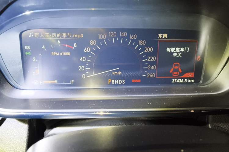 Used Lincoln Continental 2018 3.0T Four-Wheel Drive Prestige Edition Odometer Close Up