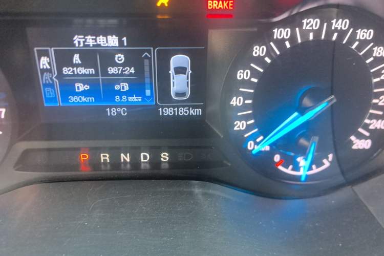 Used Ford Mondeo 2013 1.5L GTDi180 Fashion Edition Odometer Close Up