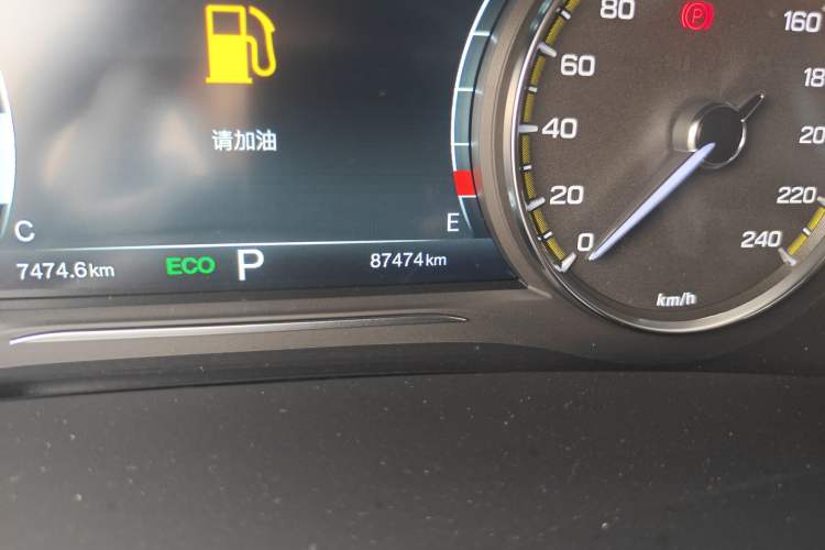 Used GAC Trumpchi M8 2021 Revised Version Lingxiu Series 390T Luxury Edition Odometer Close Up