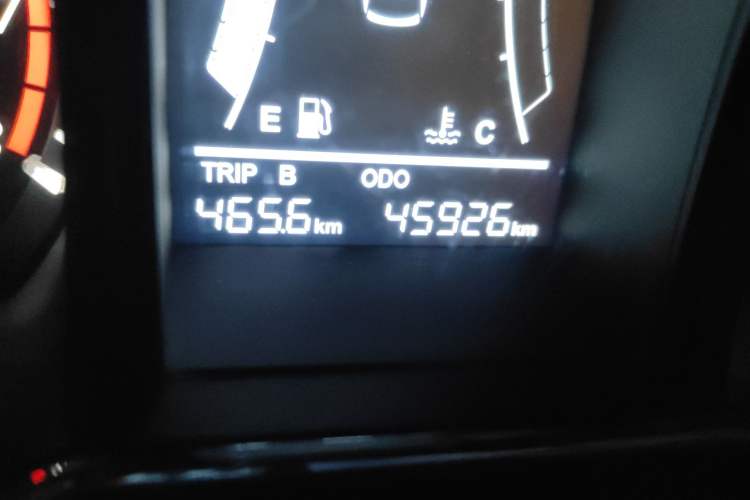 Used HYOSOW H3 2017 1.5L Manual Comfort Sunroof Version Odometer Close Up