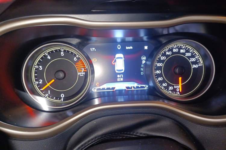 Used Jeep Cherokee 2017 2.0L Superior Edition Instrument Cluster