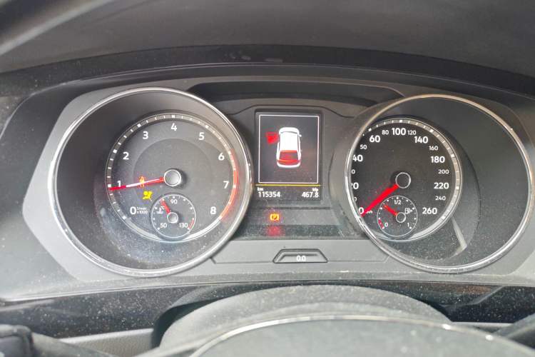 Used Volkswagen Tiguan L 2018 Revised Version 330TSI Automatic Two-Wheel Drive Comfort Edition Instrument Cluster