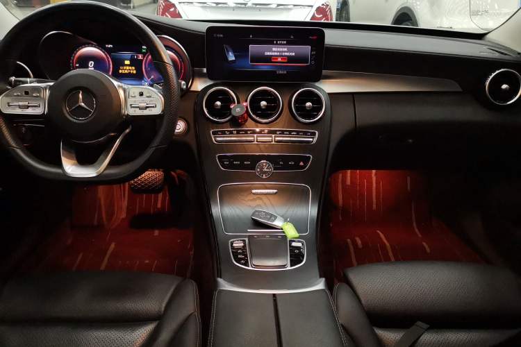 Used Mercedes-Benz C-Class 2021 C 260 L Sport Edition Star Collection Audio And AC Panel