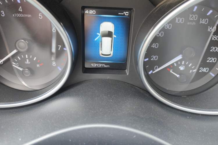 Used Haval H6 Coupe 2018 Red-Label 1.5T Automatic Two-Wheel Drive Ultra-Luxury Model Odometer Close Up