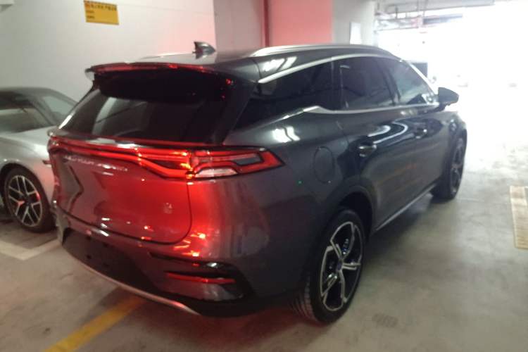 Used BYD Tang New Energy 2021 DM-i 112KM Prestige Model Rear Right 45 Deg