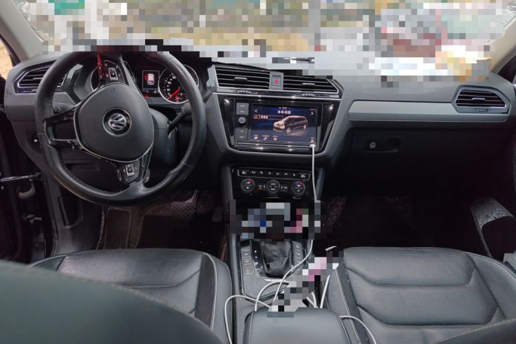 Used Volkswagen Tiguan L New Energy 2019 430 PHEV Hybrid Flagship Model Center Console