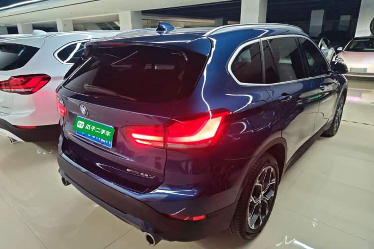 Used BMW X1 2021 sDrive25Li Leading Model Rear Right 45 Deg