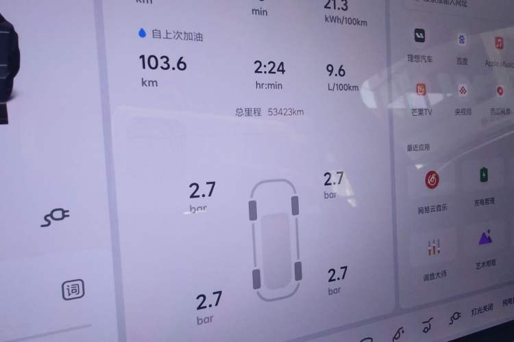 Used Li Auto L6 2024 Max Instrument Cluster