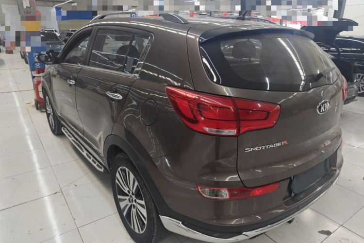 Used Kia Sportage R 2015 2.0L Automatic Two-Wheel Drive DLX Model Rear Left 45 Deg