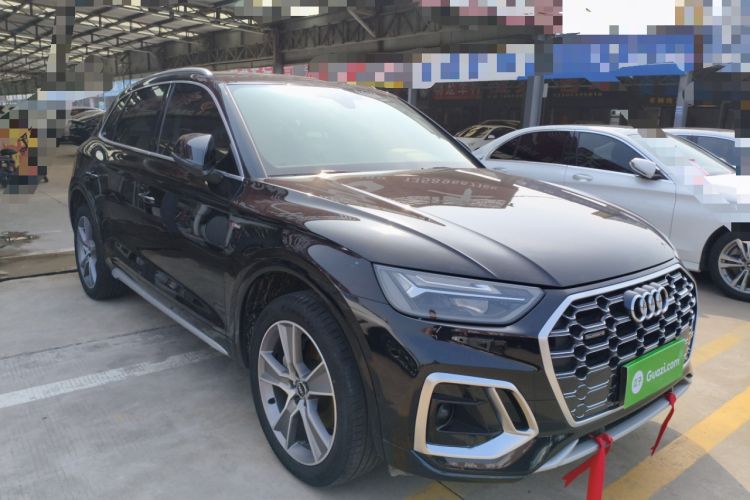 Used Audi Q5L 2022 45T Luxury Dynamic Model Front Right 45 Deg