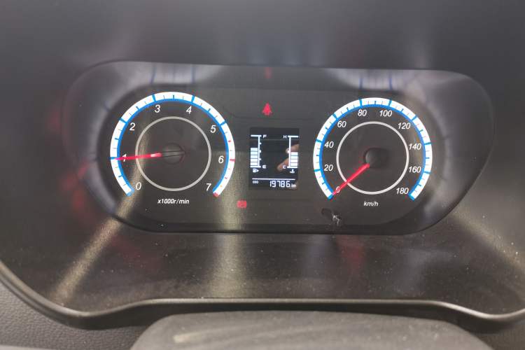 Used CHANGAN KAICHENG Ruixing M80 2021 1.6L Comfort Version 2-Seater Single-Steaming Air-Conditioned China VI Standard Flat Roof with Lift-Up Rear Door DAM16KR Odometer Close Up