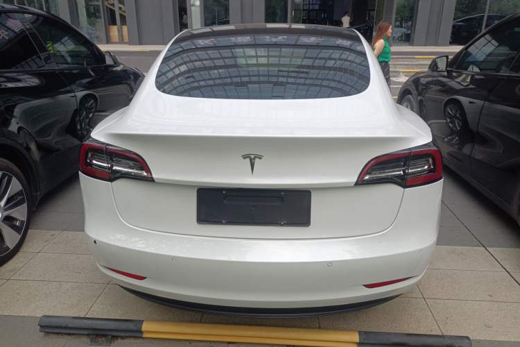 Used Tesla Model 3 2019 Long-Range Rear-Wheel-Drive Version Rear