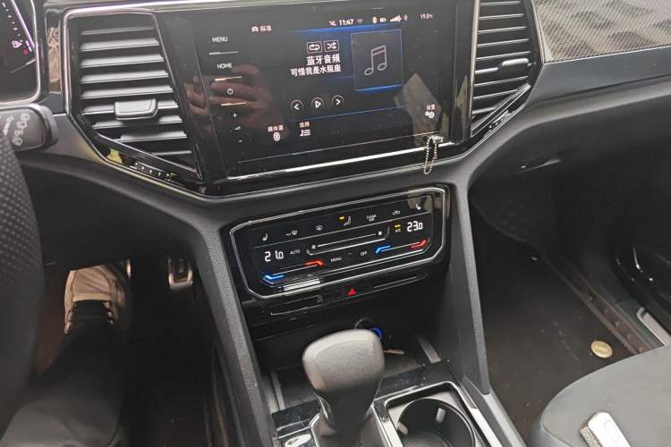 Used Volkswagen Teramont X 2019 380TSI Four-Wheel Drive Prestige Luxury Edition Audio And AC Panel