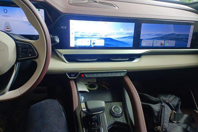 Used Geely Auto Monjaro L 2021 2.0TD DCT EVO Two-Wheel Drive Prestige Version Audio And AC Panel