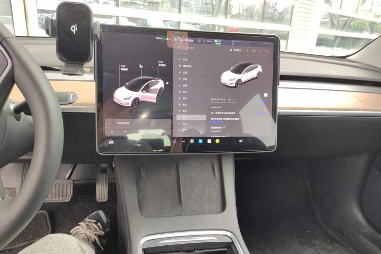 Used Tesla Model 3 2020 Revised Version Standard Range Rear-Wheel Drive – Upgraded Edition Audio And AC Panel