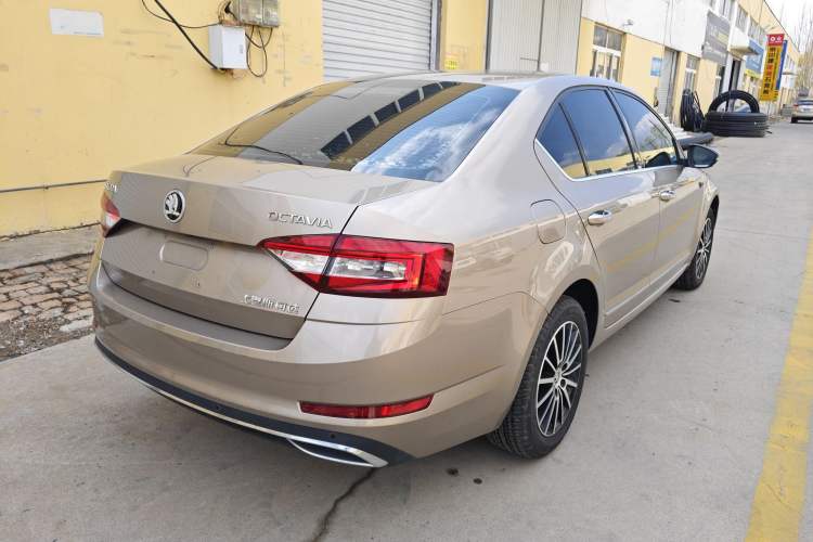Used Skoda Octavia 2019 1.5L Automatic Luxury Edition Rear Right 45 Deg