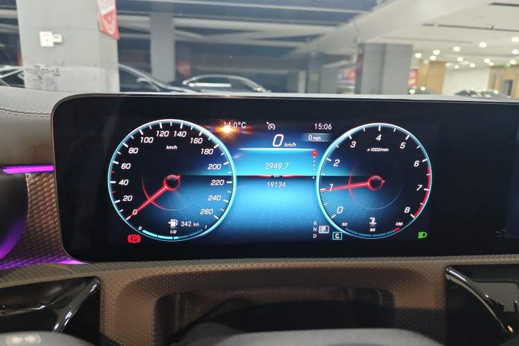 Used Mercedes-Benz A-Class 2022 Restyled A 200 L Sport Sedan Dynamic Version Instrument Cluster