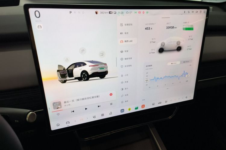 Used ONVO L60 2024 60 kWh Rear-Drive Version Instrument Cluster