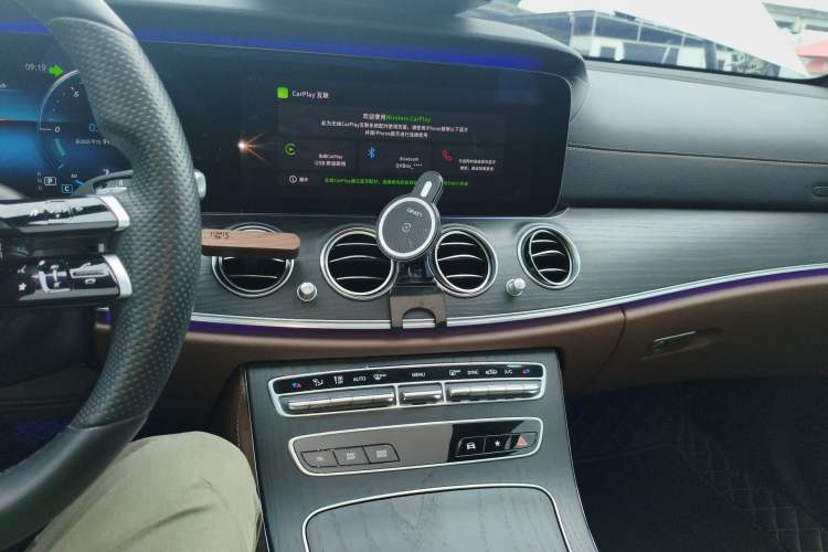 Used Mercedes-Benz E-Class 2021 E 300 L Sporty and Stylish Model Audio And AC Panel