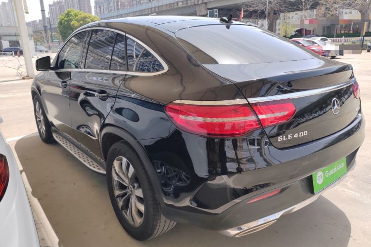 Used Mercedes-Benz GLE Coupe 2017 GLE 400 4MATIC Coupe SUV Rear Left 45 Deg