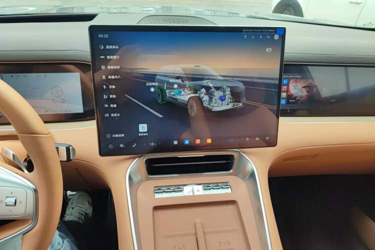 Used Denza N8L 2025 Model Flagship Model Audio And AC Panel