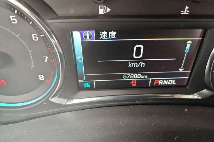 Used Chevrolet Malibu XL 2018 530T Automatic Ruiyi Edition Odometer Close Up