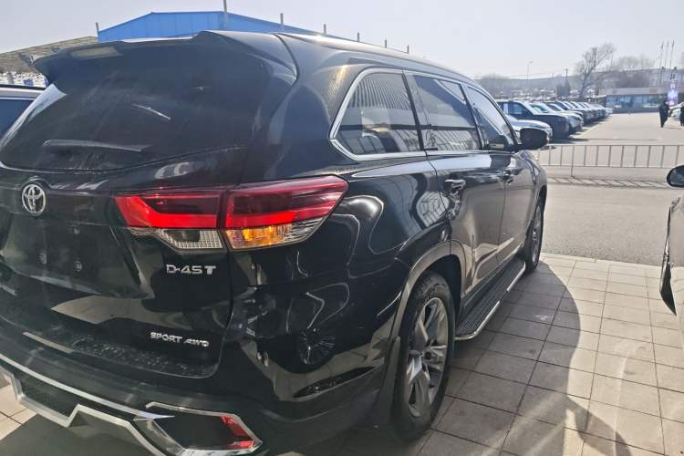 Used Toyota Highlander 2018 2.0T Four-Wheel Drive Luxury Edition 7 Seats China V Emission Standard