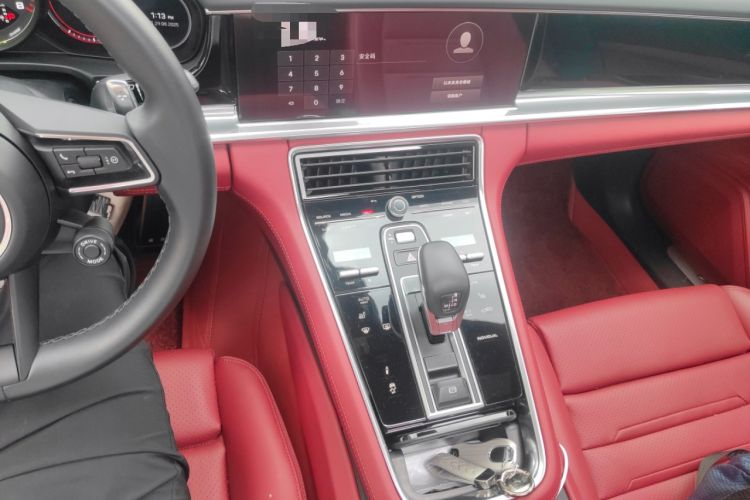 Used Porsche Panamera 2022 Panamera 4 E-Hybrid Platinum Edition 2.9T Audio And AC Panel