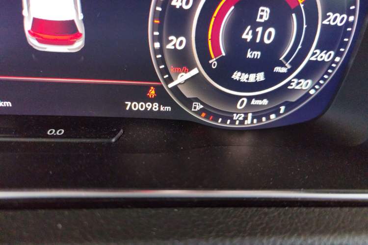 Used Volkswagen Golf GTI 2018 2.0 TSI GTI Odometer Close Up