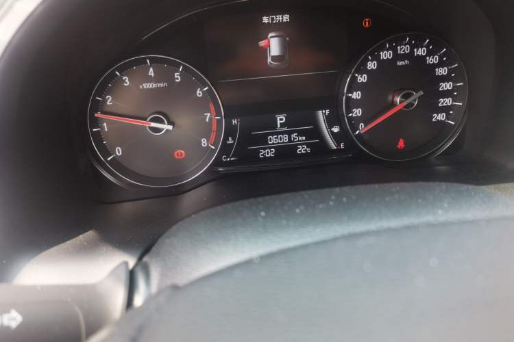 Used Honda Avancier 2017 240TURBO Two-Wheel Drive Elite Edition Odometer Close Up