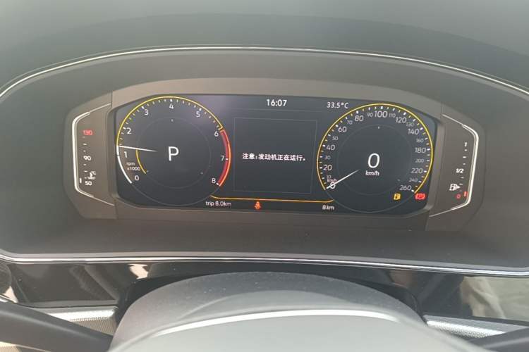 Used Volkswagen Passat 2026 Model, Outstanding 380TSI Longteng Edition Instrument Cluster