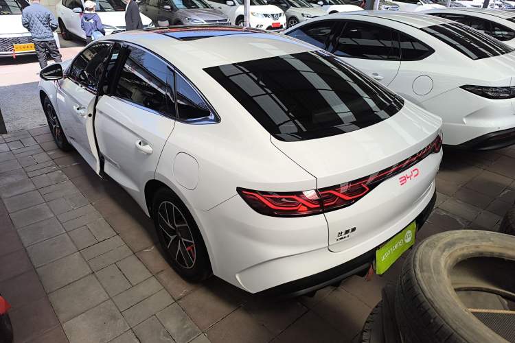 Used BYD Qin L 2024 DM-i 120KM Leading Model Rear Left 45 Deg