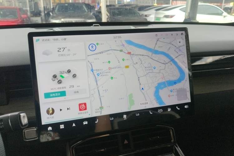 Used JETOUR Shanhai L6 2024 1.5TD DHT ULTRA Audio And AC Panel