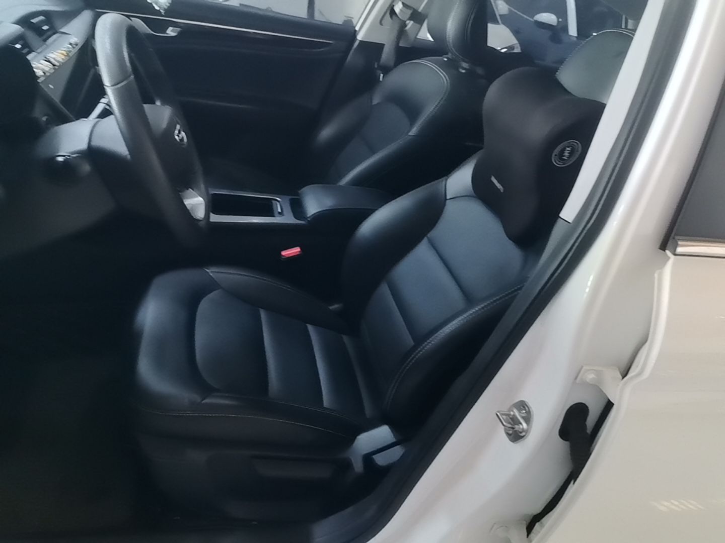 Vordere Reihe im Auto